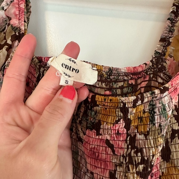 Entro Tiered Floral Maxi Dress - Picture 8 of 8